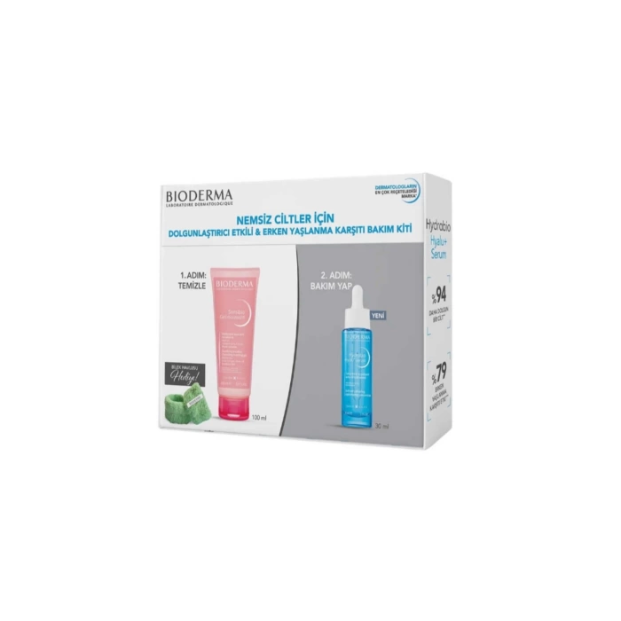 Bioderma Sensibio Foaming Gel 100 ml + Hydrabio Serum 30 ml