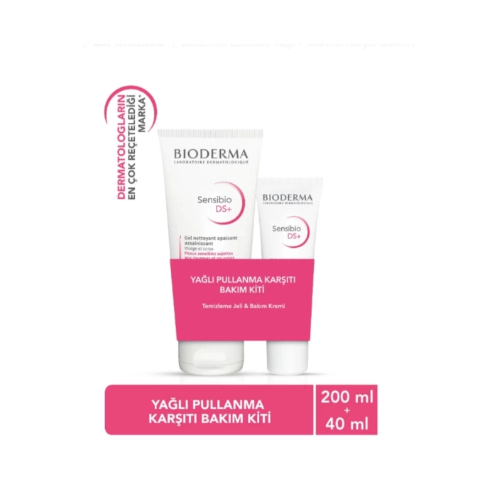 Bioderma Sensibio Yağlı Pullanma Karşıtı Bakım Kiti