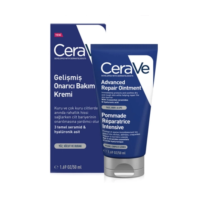 CeraVe Kuru Ciltler İçin Gelişmiş Onarıcı Bakım Kremi 50 ml