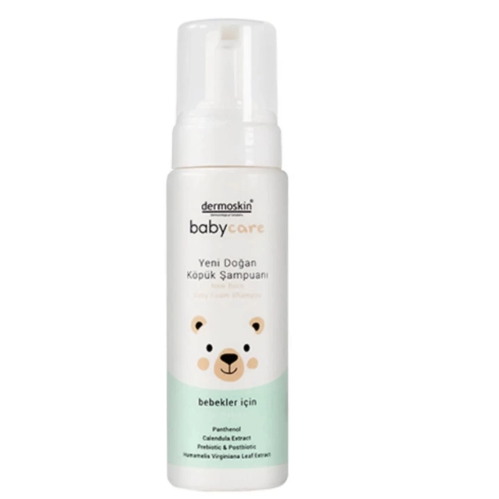 Dermoskin BabyCare Yeni Doğan Köpük Şampuanı 200 ml