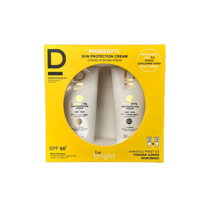Dermoskin Be Bright Pigmentyl Güneş Kremi Spf 50+ 2 x 75 ML