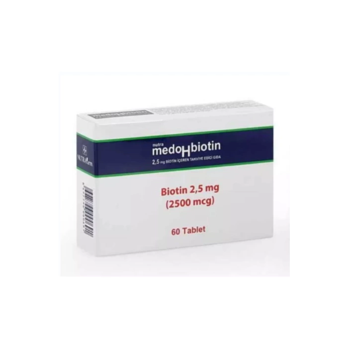 Dermoskin Medohbiotin Biotin 2,5mg 60 Tablet