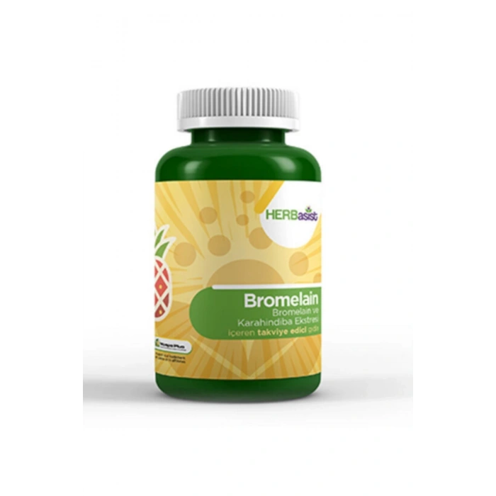 HERBasist Bromelain Takviye Edici Gıda 60 Kapsül