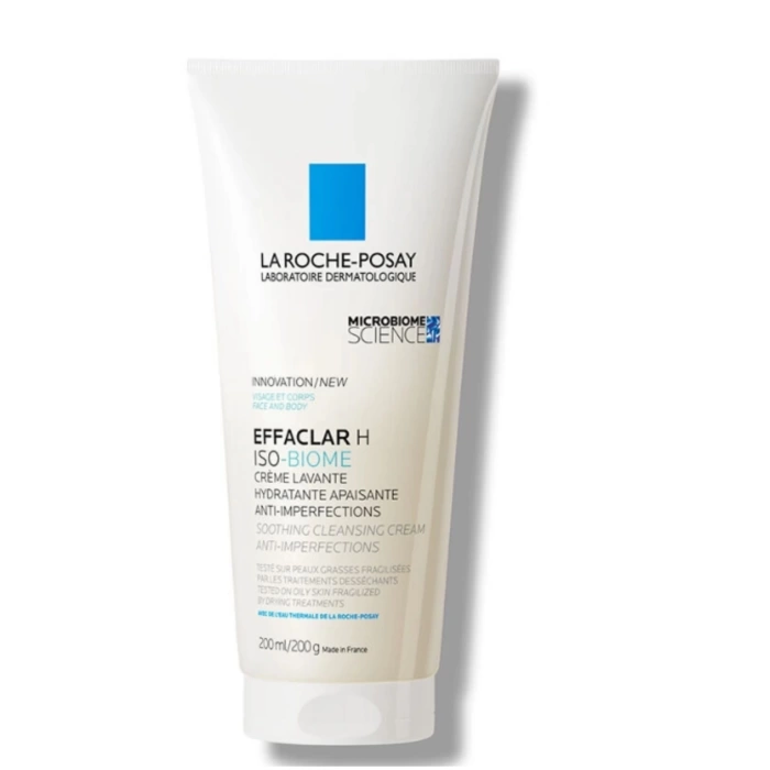 La Roche Posay Effaclar H Iso Biome Yatıştırıcı Ve Temizleyici Krem 200 ml