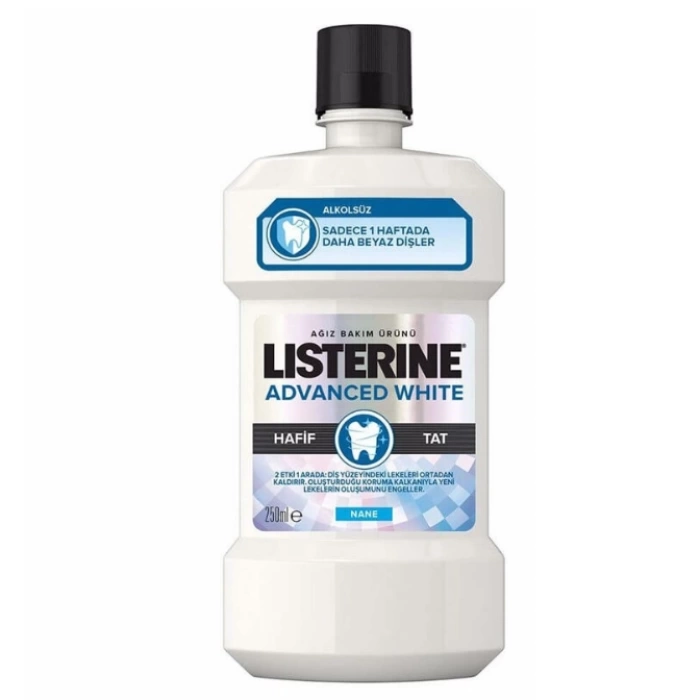 Listerine Advanced White Hafif Tat Çalkalama Suyu 250 ml