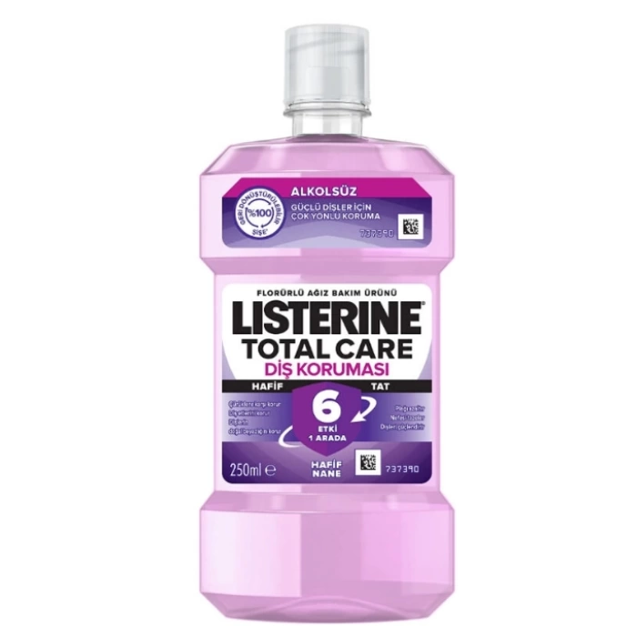 Listerine Total Care 6 Etki 1 Arada Ferah Nane Ağız Bakım Ürünü 250 ml