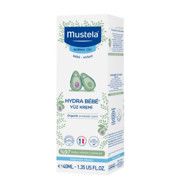 Mustela Hydra Bebe Yüz Kremi 40 ml