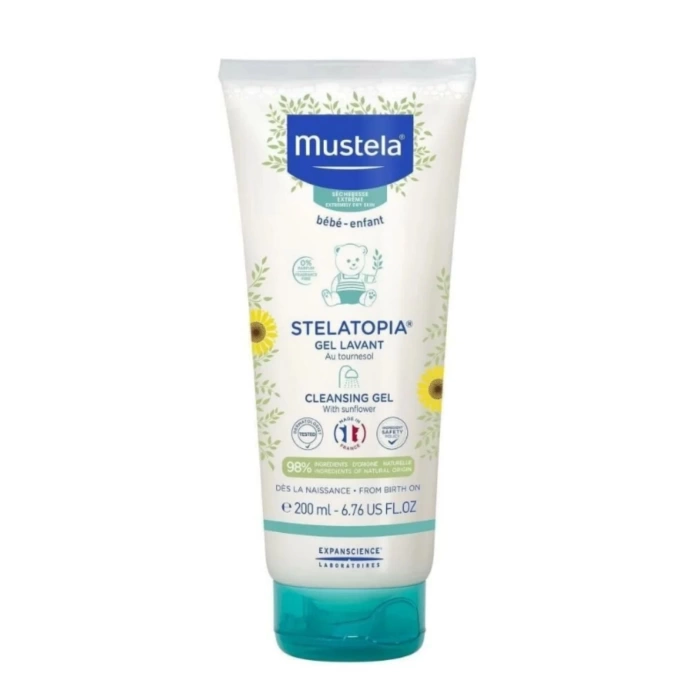 Mustela Stelatopia Cleansing gel 200 ml