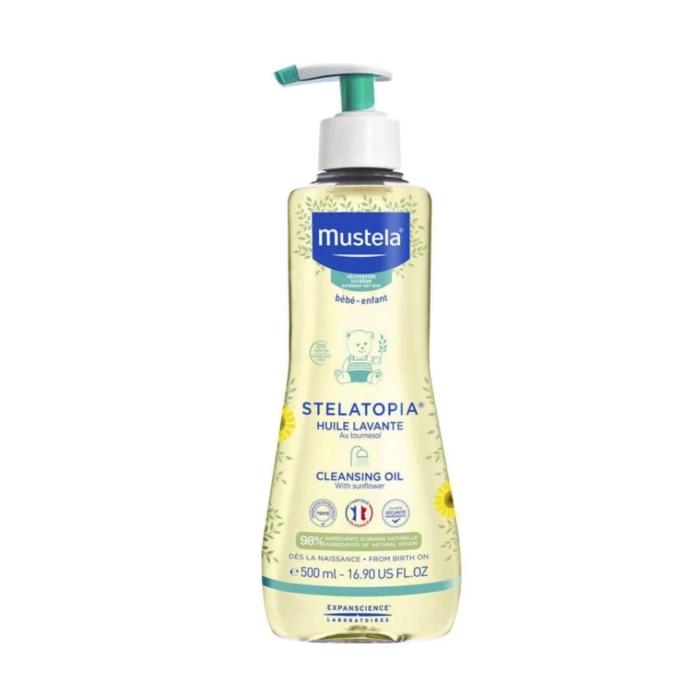 Mustela Stelatopia Temizleme Yağı 500 ml