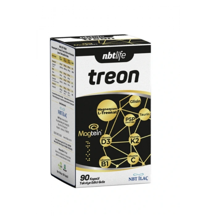 Nbt Life Treon Takviye Edici Gıda 90 Kapsül