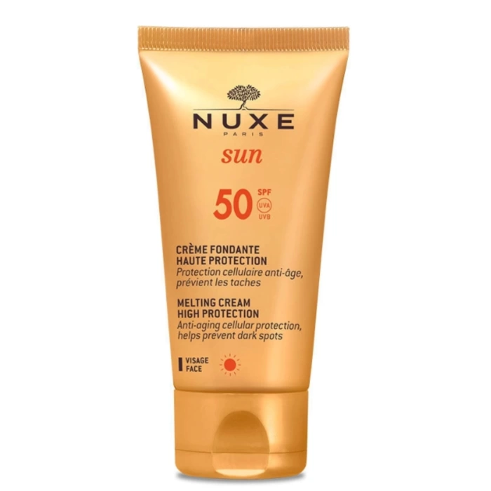 Nuxe Sun Creme Fondante Visage Haute Protection Spf50 50ml