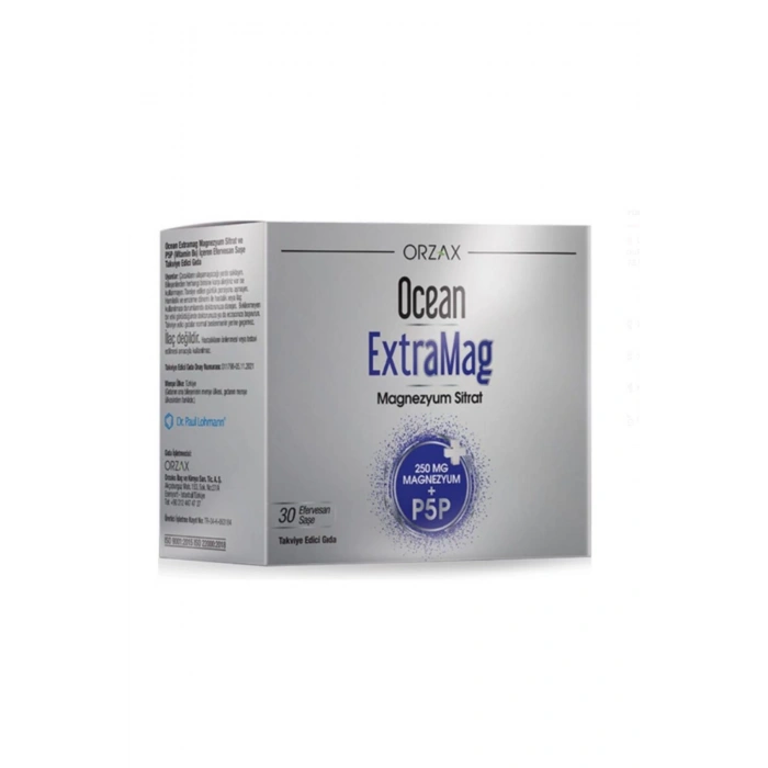 Orzax Ocean Extramag Magnezyum Sitrat Efervesan 30 Saşe