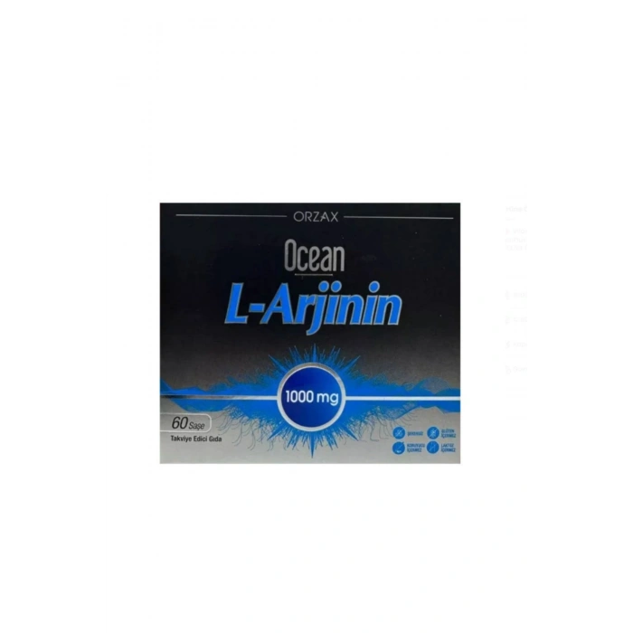 Orzax Ocean L-Arjinin 1000 mg Takviye Edici Gıda 60 Saşe