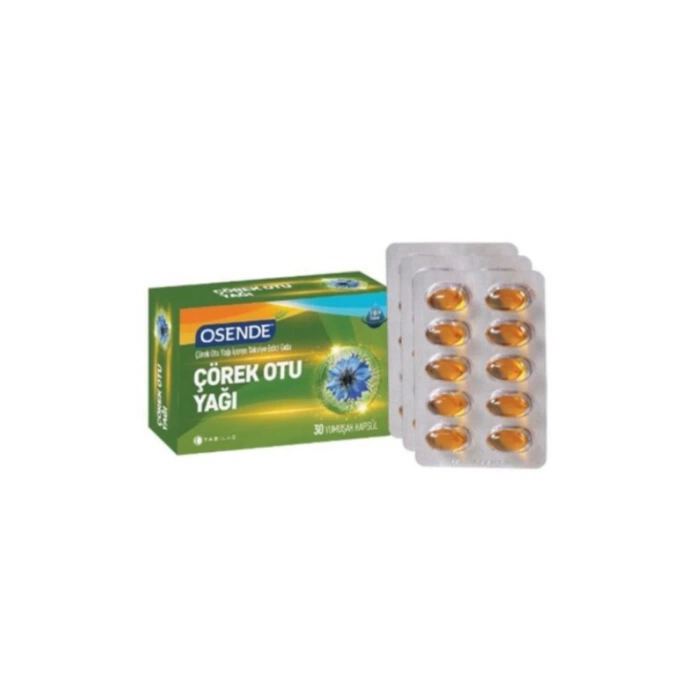 Osende Çörekotu Yağı 900 mg 30 Kapsül