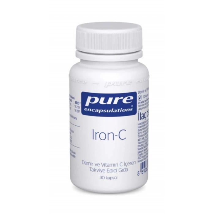 Pure Iron-C 30 Kapsül