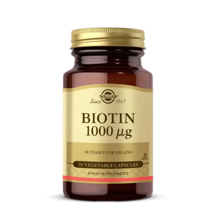 Solgar Biotin 1000 mcg 50 Kapsül