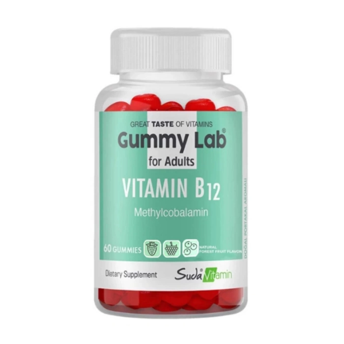 Suda Vitamin Gummy Lab Vitamin B12 60 Gummy