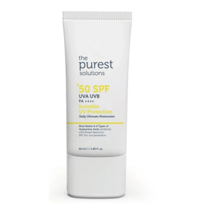 The Purest Solutions Spf50+ Invisible UV Protectin Cream 50 ml