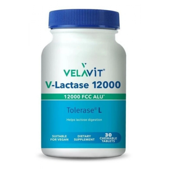Velavit V Lactase 12000 30 Tablet