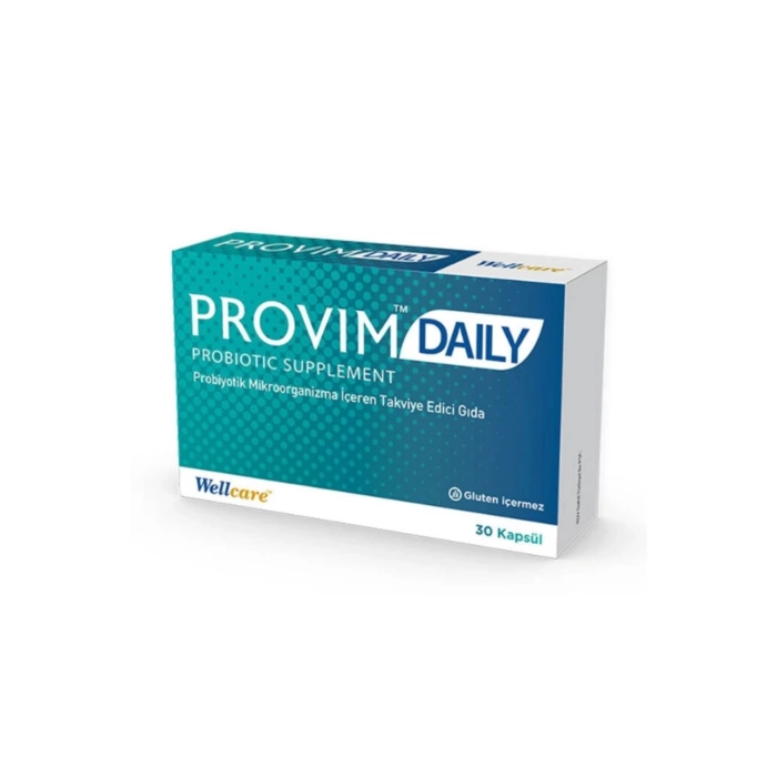 Wellcare Provim Daily Probiyotik Takviye Edici Gıda 30 Kapsül