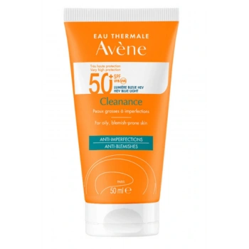 Avene Solaire Cleanance SPF 50+ Yağlı Ciltler için Güneş Koruyucu 50 ml