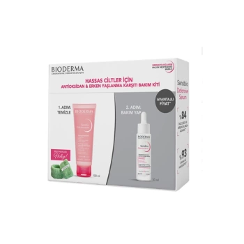 Bioderma Hassas Ciltler İçin Erken Yaşlanma Karşıtı Bakım Kiti