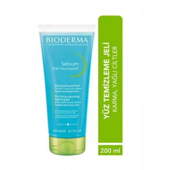 Bioderma Sebium Foaming Temizleme Jeli 200 ml