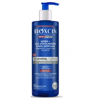 Bioxcin Men Sport Kepek ve Saç Dökülmesine Karşı Şampuan 500 ml