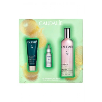 Caudalie Beauty Elixir Cilt Bakım Seti - Arındırıcı ve Işıltı Verisi Üçlü Set