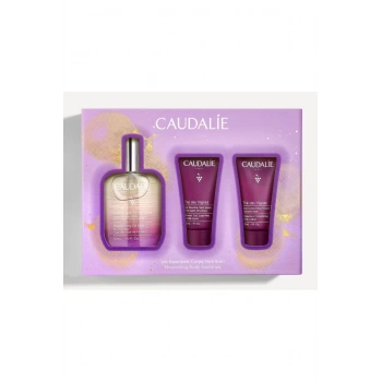 Caudalie Besleyici Elixir Yağ İncir 50ml + Duş Jeli 30ml + Vücut Losyonu 30 ml