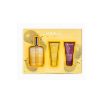 Caudalie Soleil des Vignes Elixir Yağ 50ml + Duş Jeli 30ml + Vücut Losyonu 30ml