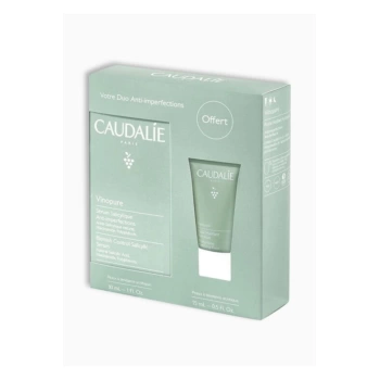 Caudalie Vinopure Set - Vinopure Serum 30 ml + Vinopure Mattifying Fluide 15 ml