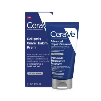 CeraVe Kuru Ciltler İçin Gelişmiş Onarıcı Bakım Kremi 50 ml