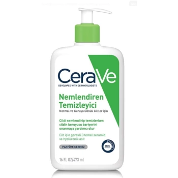 CeraVe Normal Ve Kuru Ciltler İçin Nemlendiren Temizleyici 473 ml