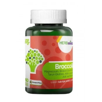 HERBasist Broccoli Takviye Edici Gıda 60 Kapsül