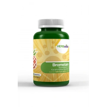 HERBasist Bromelain Takviye Edici Gıda 60 Kapsül