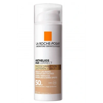 La Roche Posay Anthelios Age Correct SPF50+ Yaşlanma Karşıtı Renkli Yüz Güneş Kremi 50 ml