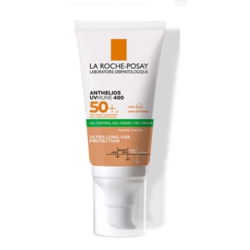 La Roche Posay Anthelios Oil Control Gel Cream SPF50+ Yağlı ve Karma Ciltler İçin Renkli Yüz Güneş Kremi 50 ml