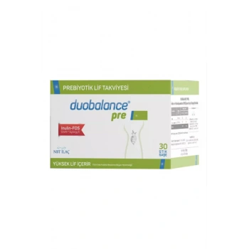 NBT İlaç Duobalance Pre Takviye Edici Gıda 30 Adet Stik Saşe