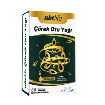 Nbt Life Çörek Otu Yağı Takviye Edici Gıda 30 Kapsül