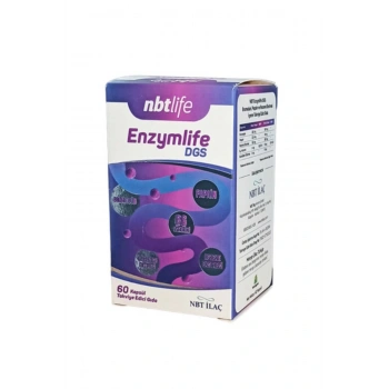 Nbt Life Enzymlife DGS Takviye Edici Gıda 60 Kapsül
