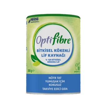 Nestle OptiFibre Bitkisel Kökenli Lif Kaynağı Takviye Edici Gıda 250 g