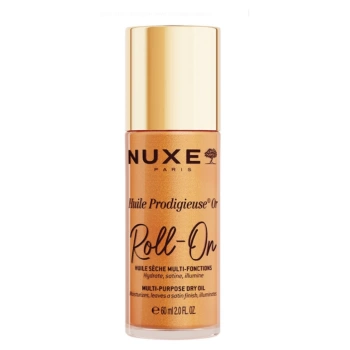 Nuxe Huile Prodigieuse OR Roll-on Çok Amaçlı Simli Kuru Yağ 60 ml