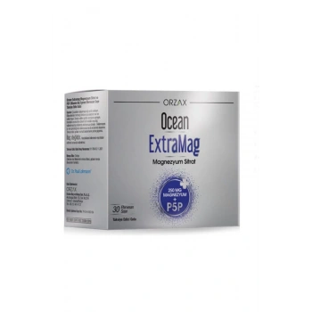 Orzax Ocean Extramag Magnezyum Sitrat Efervesan 30 Saşe