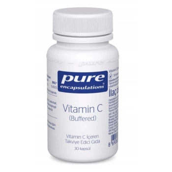Pure Vitamin C Buffered 670 mg 30 Kapsül