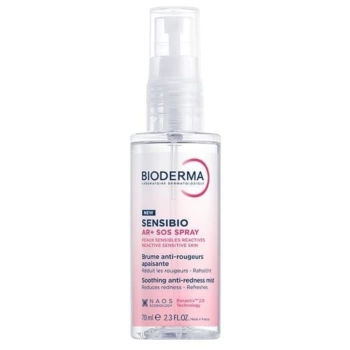 Sensibio AR+ SOS Sprey Kızarıklık Eğilimli Hassas Ciltler İçin Yatıştırıcı Ferahlatıcı Sprey 70 ml