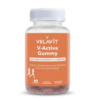 Velavit V-Active Gummy 60 Gummies