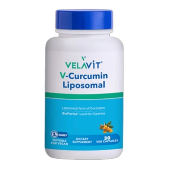 Velavit V-Curcumin Liposomal Takviye Edici Gıda 30 Kapsül