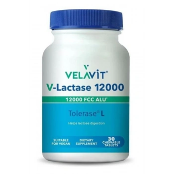 Velavit V Lactase 12000 30 Tablet
