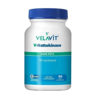 Velavit V-Nattokinase 30 Kapsül